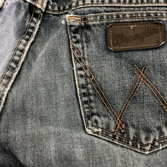 Wrangler 20X Men's Jeans 31 X 36 Dark Blue Straight Leg - Picture 12 of 13